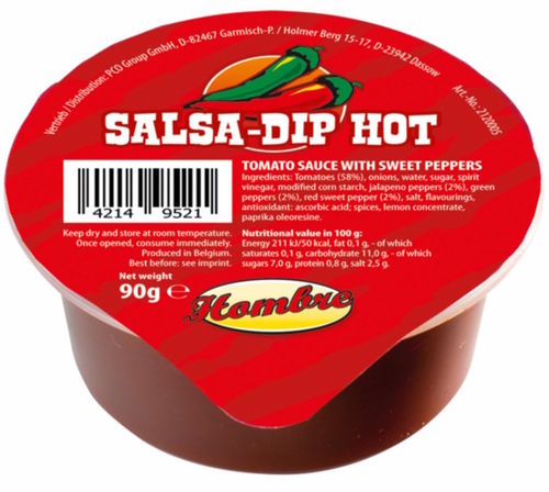Hombre Salsa Dip Hot (90g)