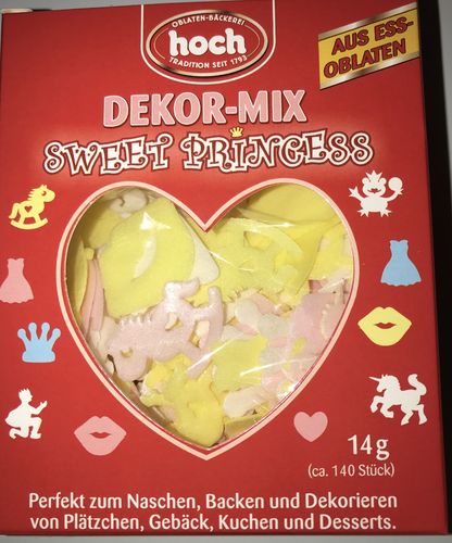 Dekor-Mix Sweet Princess (ca. 140 Stück, 14g)