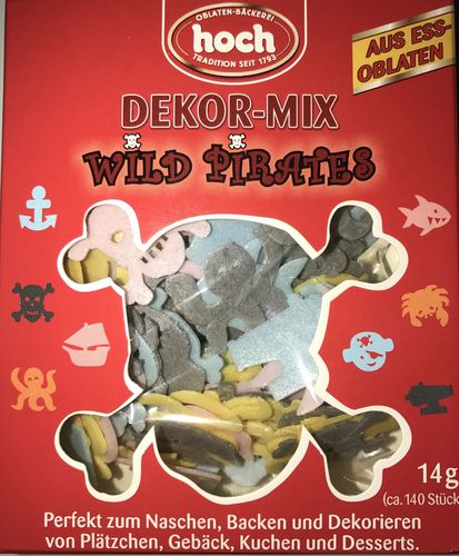 Dekor-Mix Wild Pirates (ca. 140 Stück, 14g)